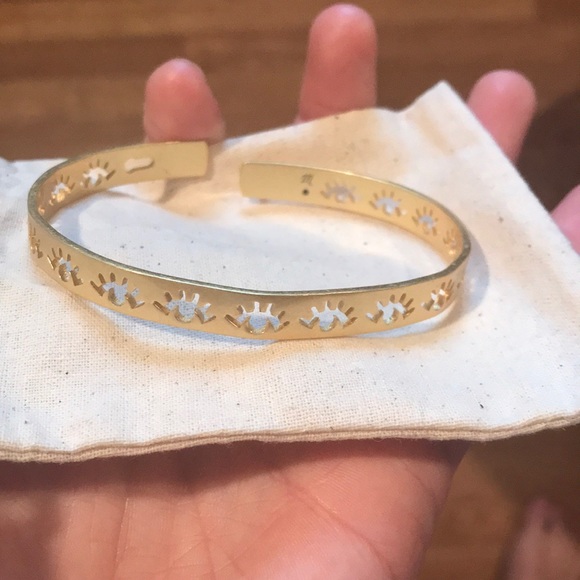 Madewell Jewelry - Madewell gold eye bracelet